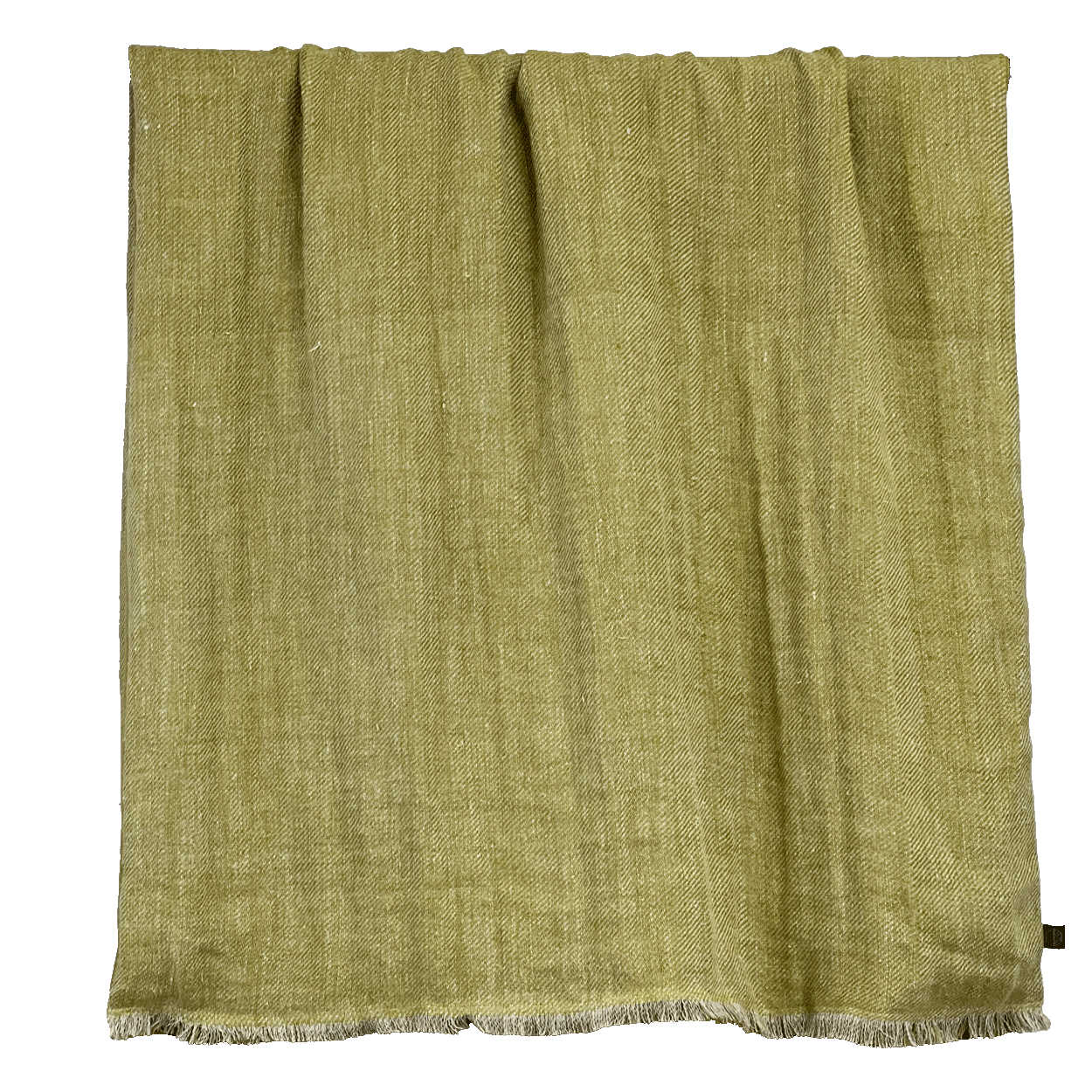 Plaid En Lin Chiné Cuba - Citrus