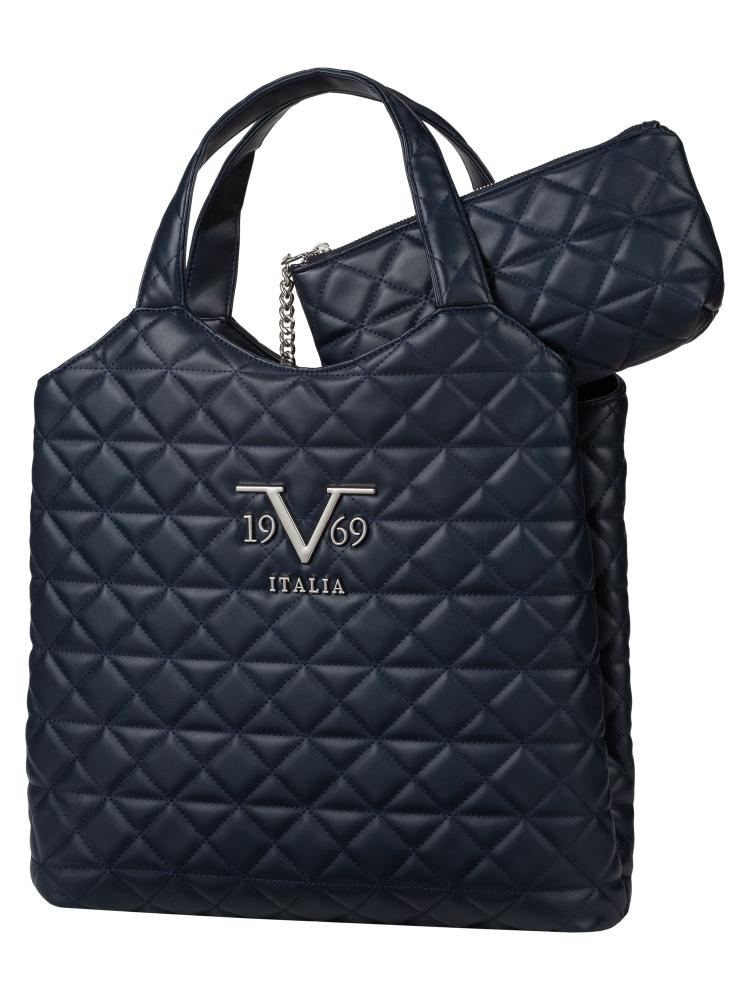 Nami Silver - Navy