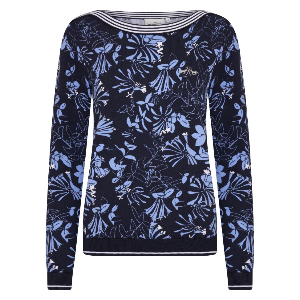 Hv Society - Femme - Pullover - Blauw