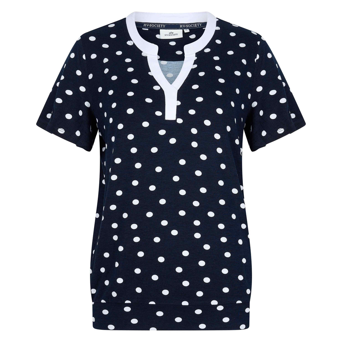 Hv Society - Hauts - Bleu marine et blanc