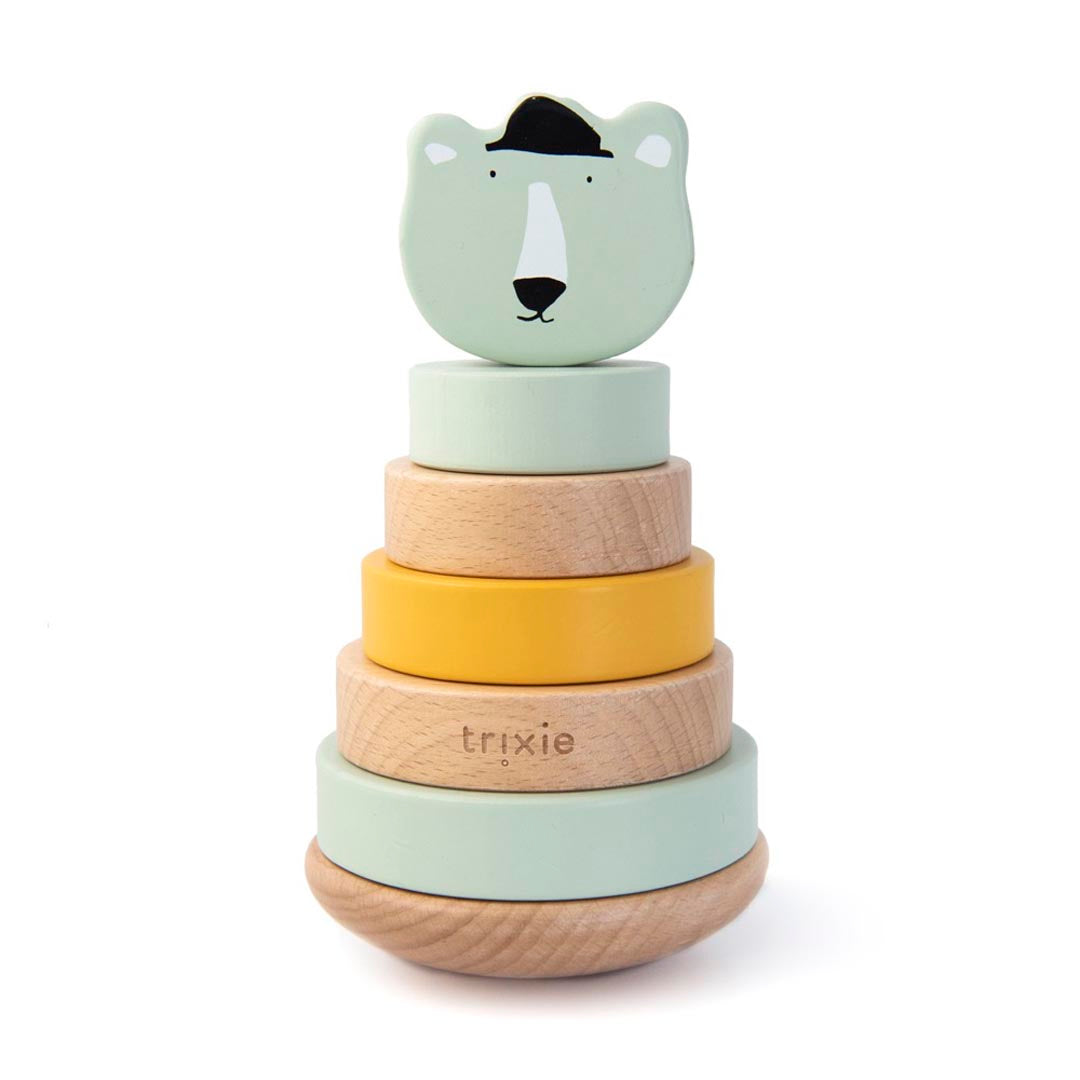 Houten stapeltoren - Mr. Polar Bear