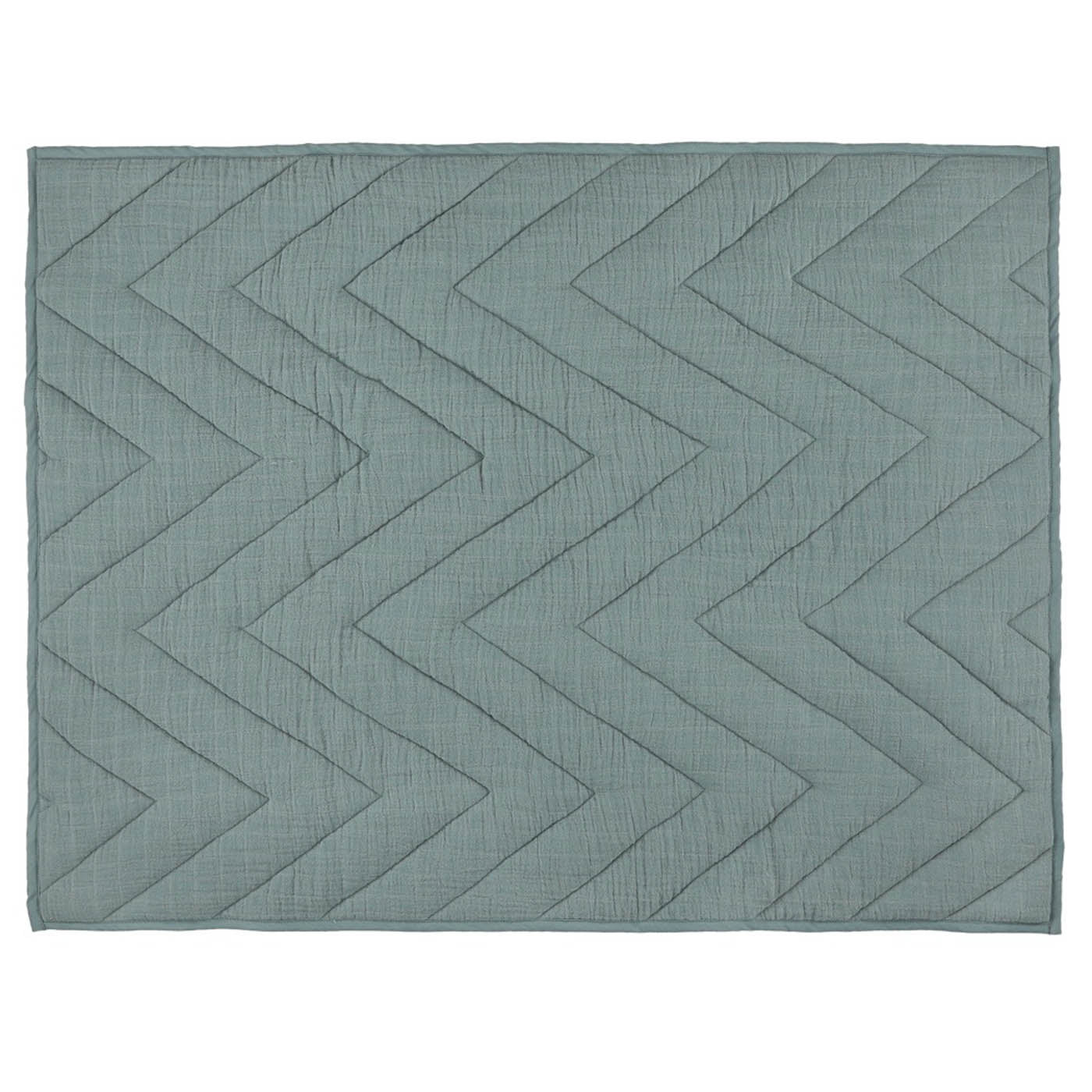 Couverture en coton | 75x100cm - Bliss Petrol