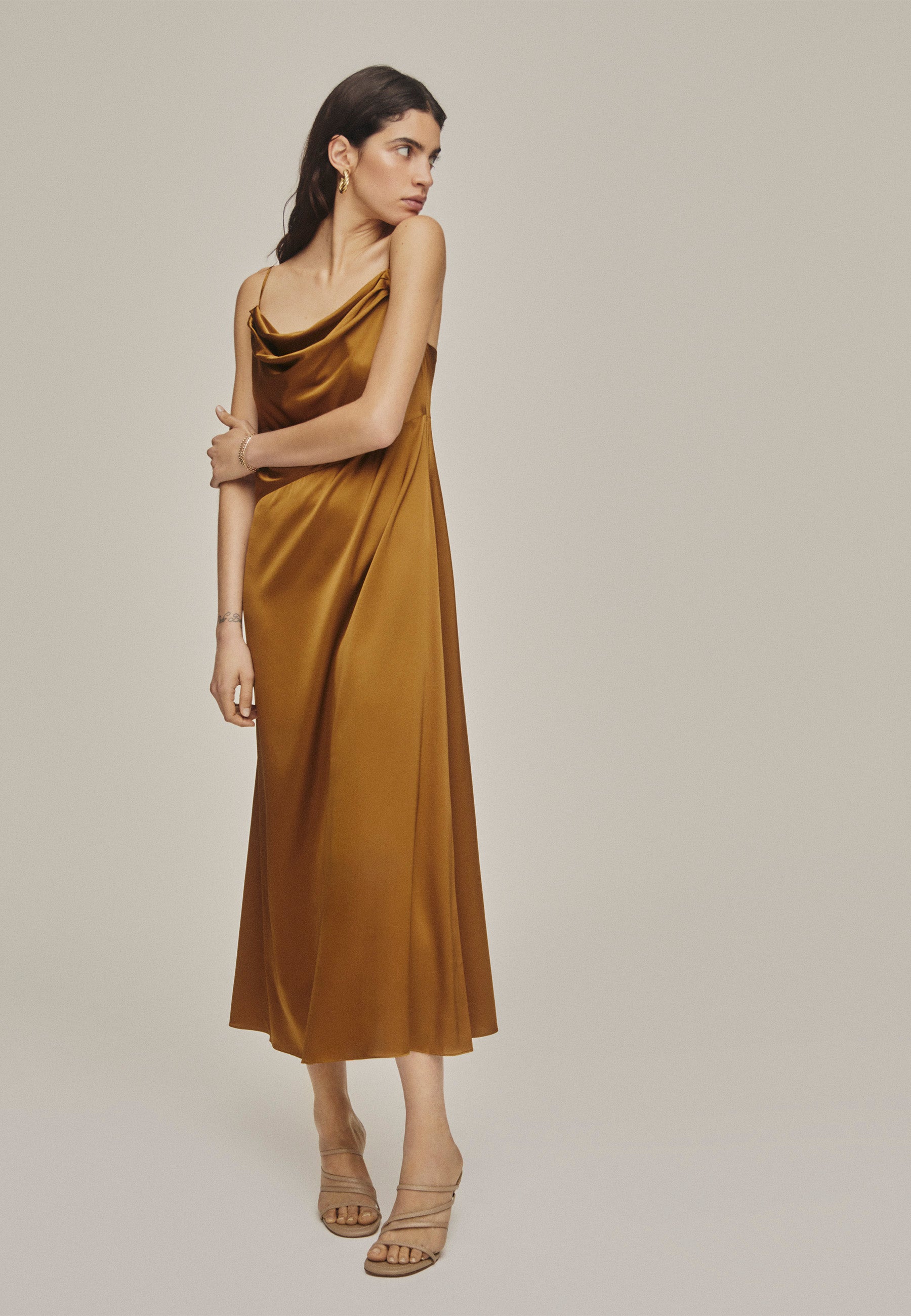 Kalya - Robe - Bronze - W
