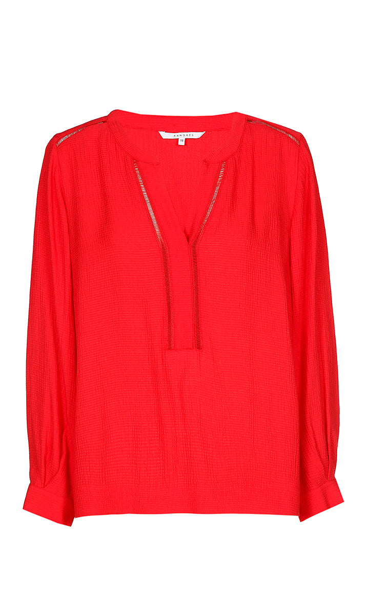 Heja - Blouse - Hibiscus - W