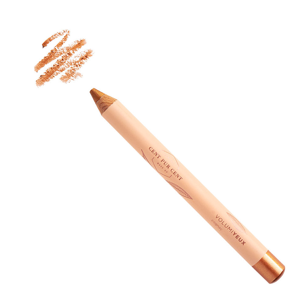 Cent Pur Cent - le Volumiyeux eyepencil Cognac