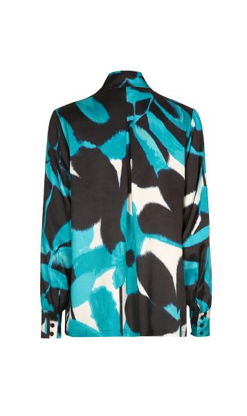 Himmi - Blouse - Pool Blue - W