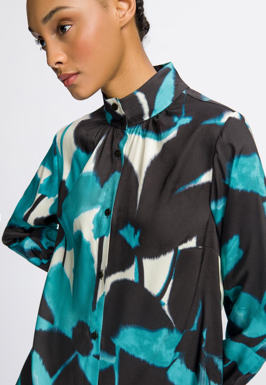 Himmi - Blouse - Pool Blue - W