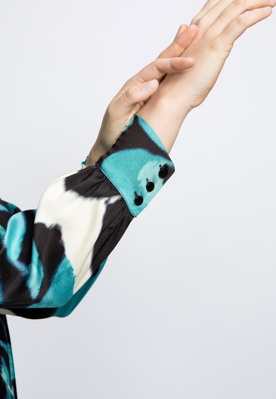 Himmi - Blouse - Pool Blue - W