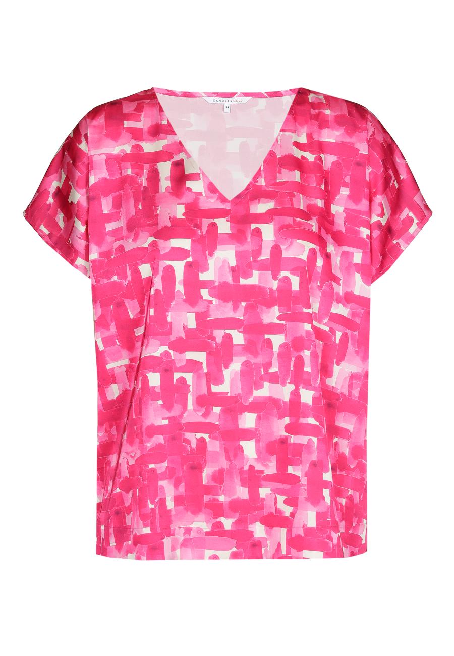 Blouse - X-Handin - Raspberry