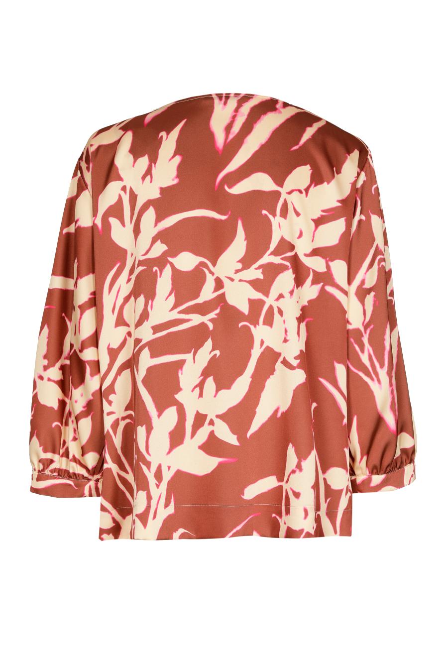 Blouse - Hollos - Dark Sienn