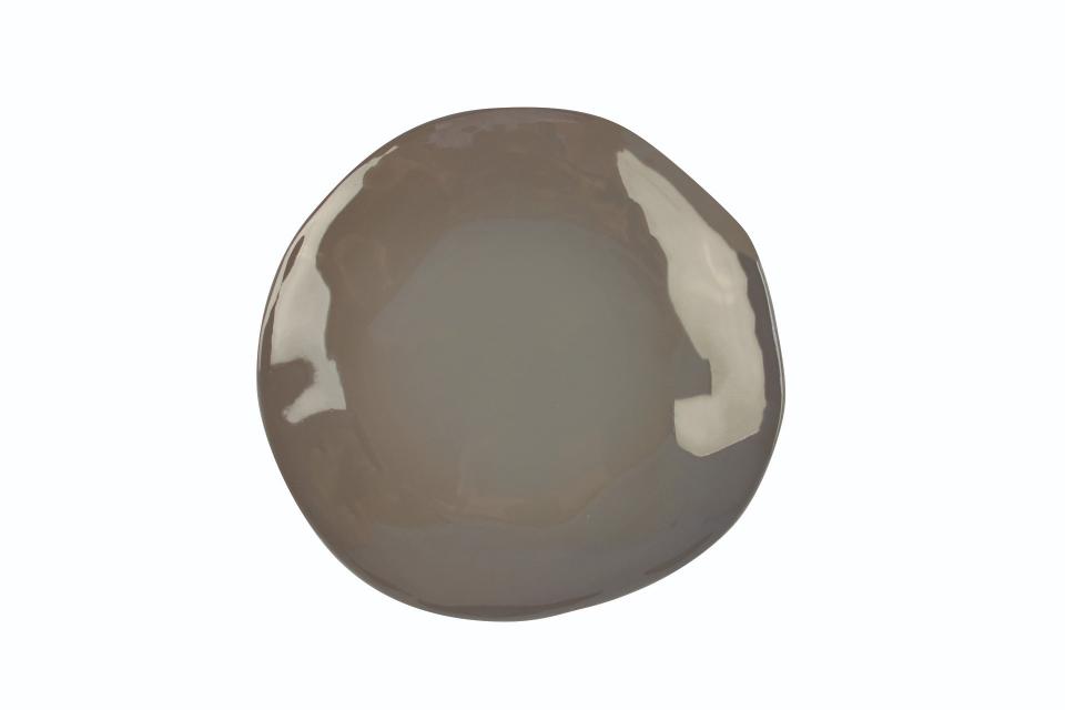 Tam Stoneware Gia Dinner Plate, Slate - SET OF 4 PCS