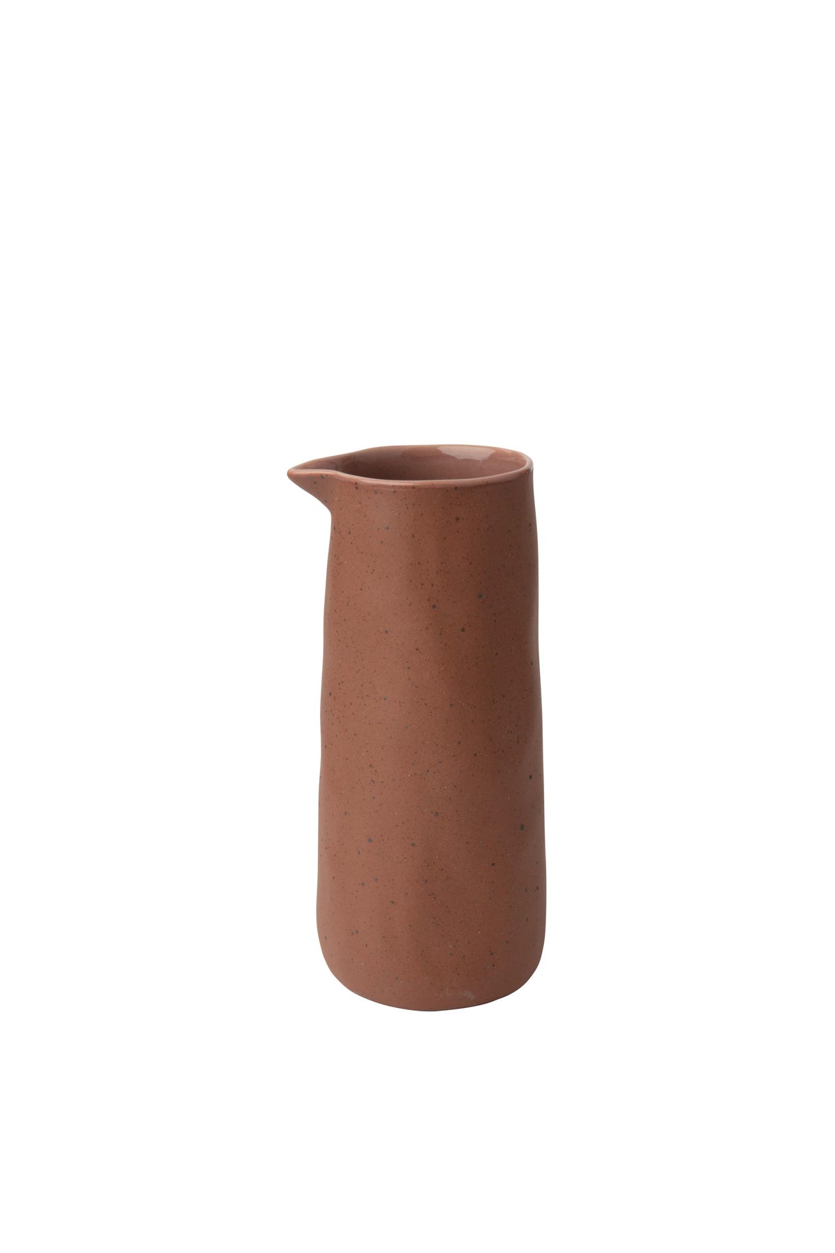 Tam Stoneware Pouring Carafe, Terracotta Rose