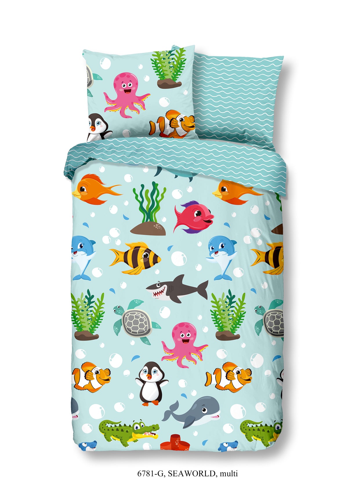 Good Morning - Housse de couette - Seaworld - Multi
