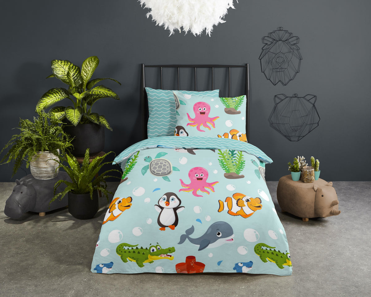 Good Morning - Housse de couette - Seaworld - Multi