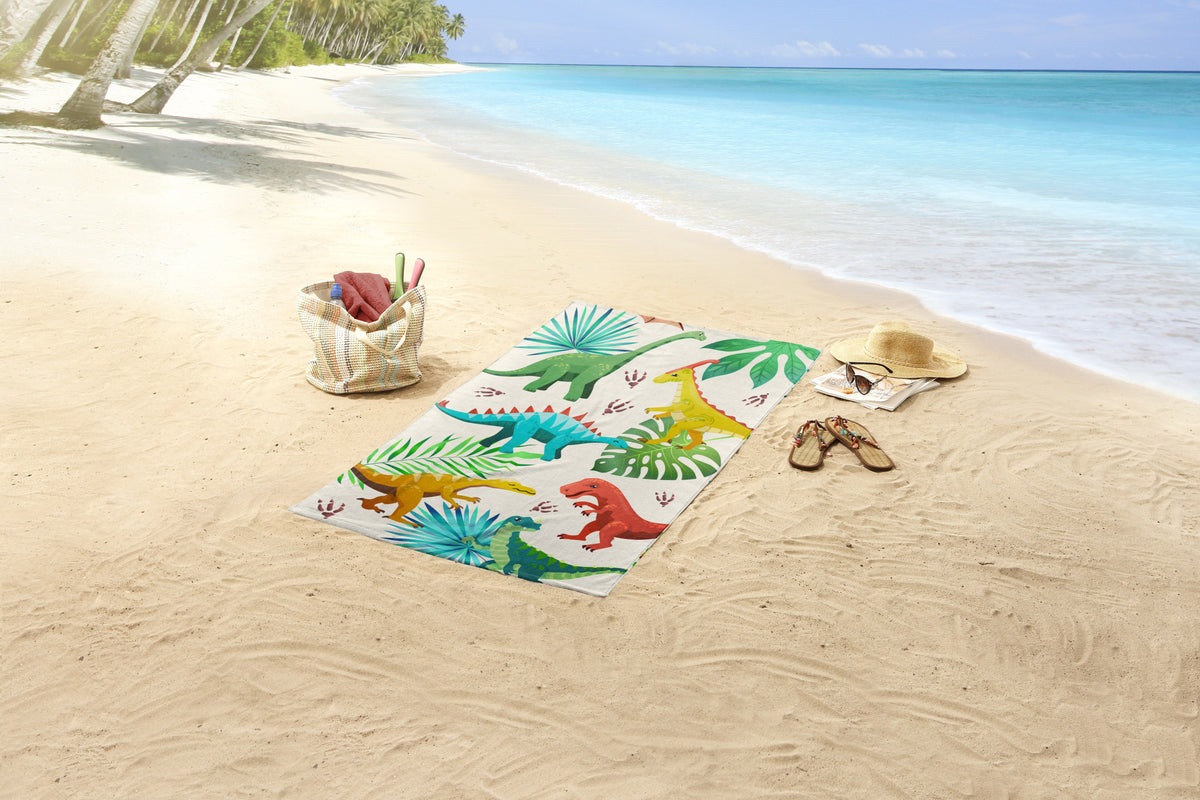 Good Morning - Drap de plage - Dinos - Multi