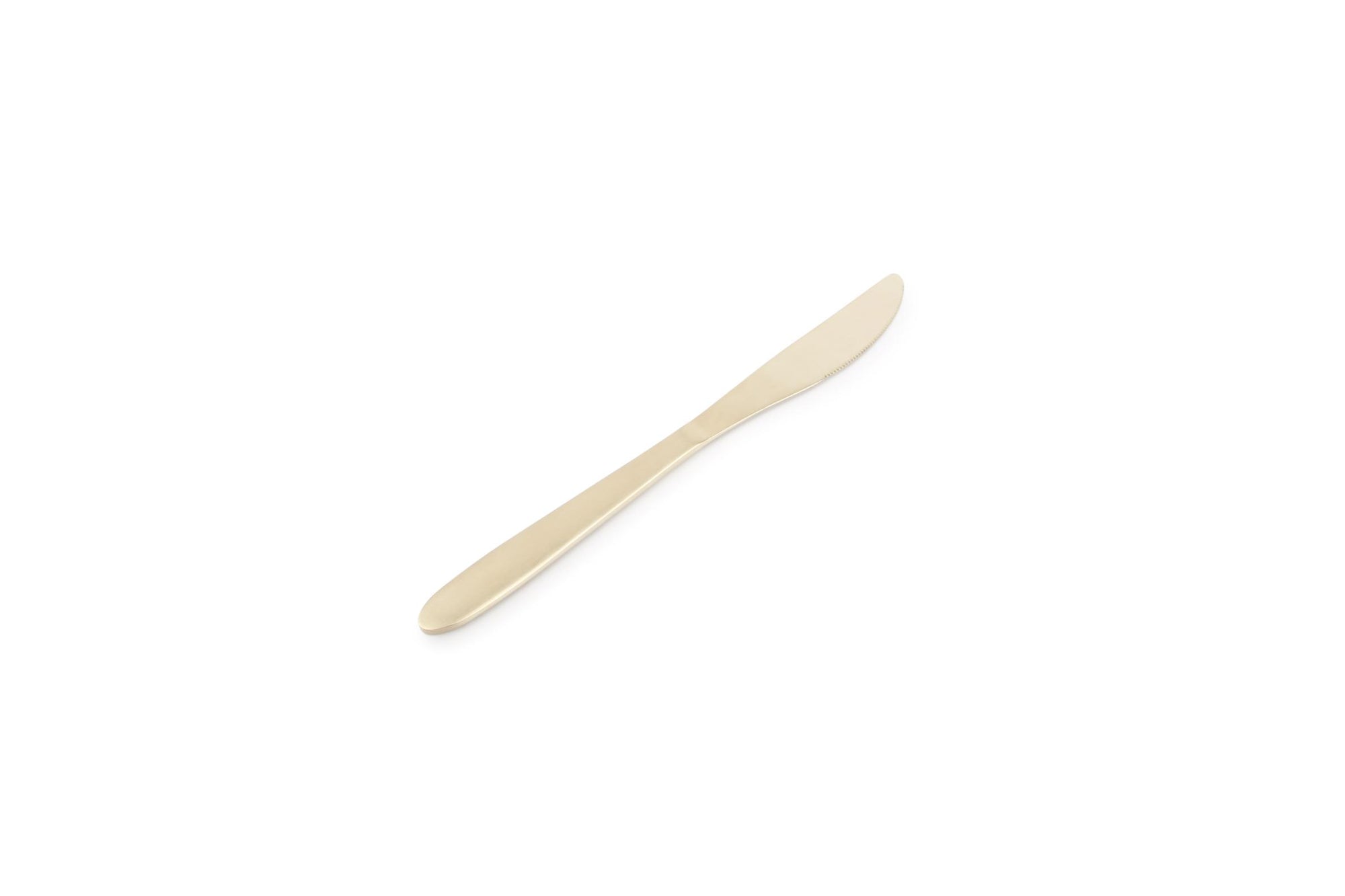 ONA - Set de couverts 24 pièces mat champagne Slim