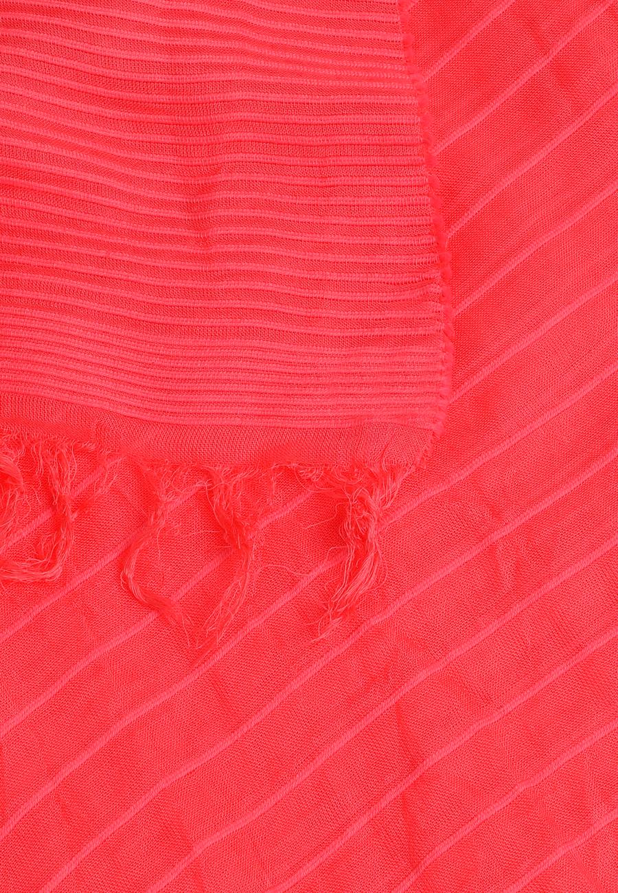 Foulard - Scarf-Accor - Raspberry
