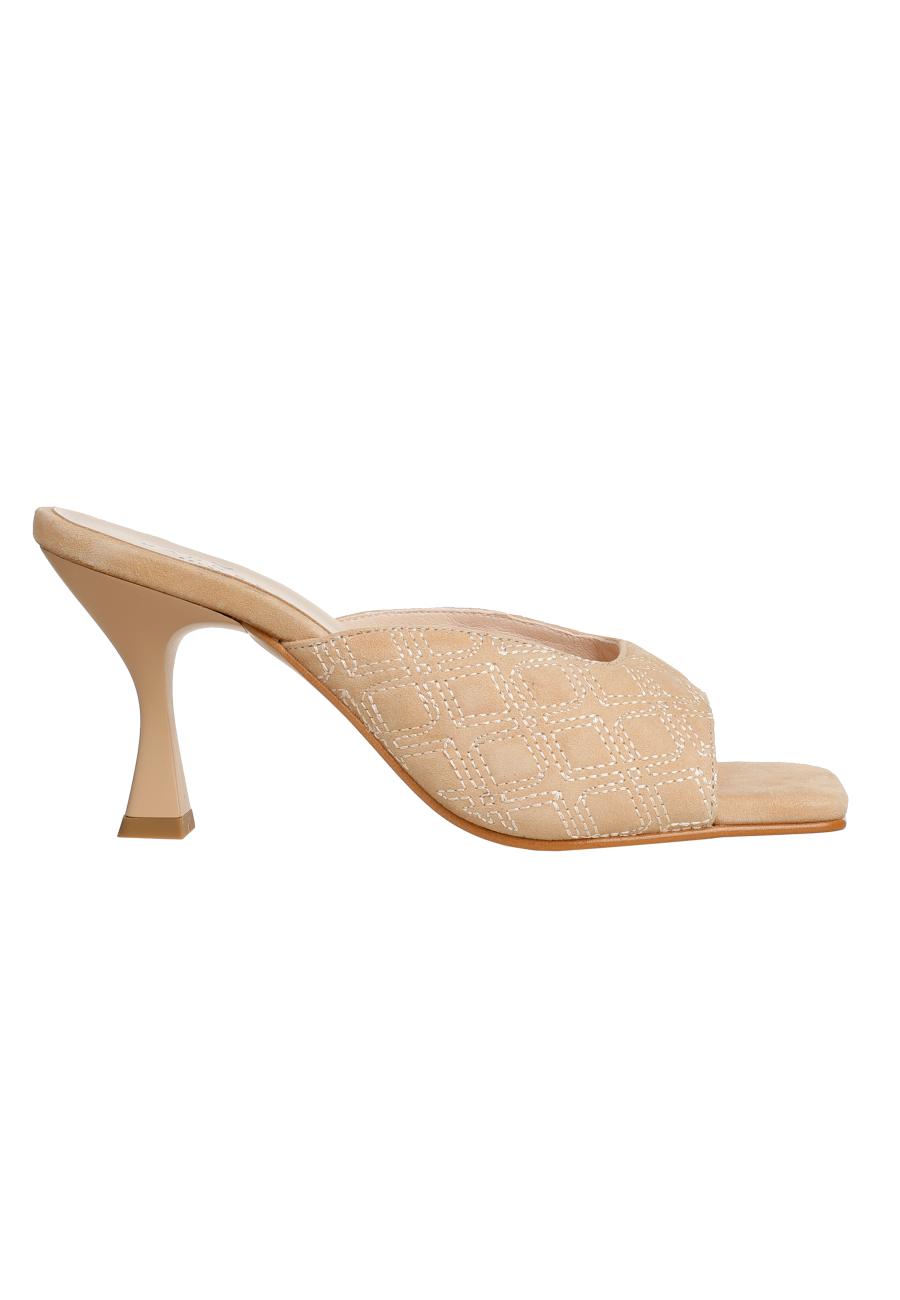 Chaussures - Slipper-Dolores - Coffee Cre