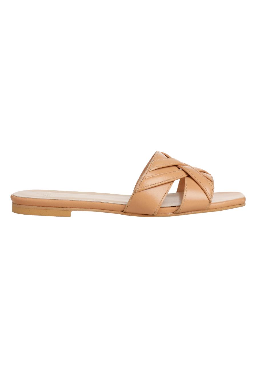 Chaussures - Slipper-Davina - Coffee Cre