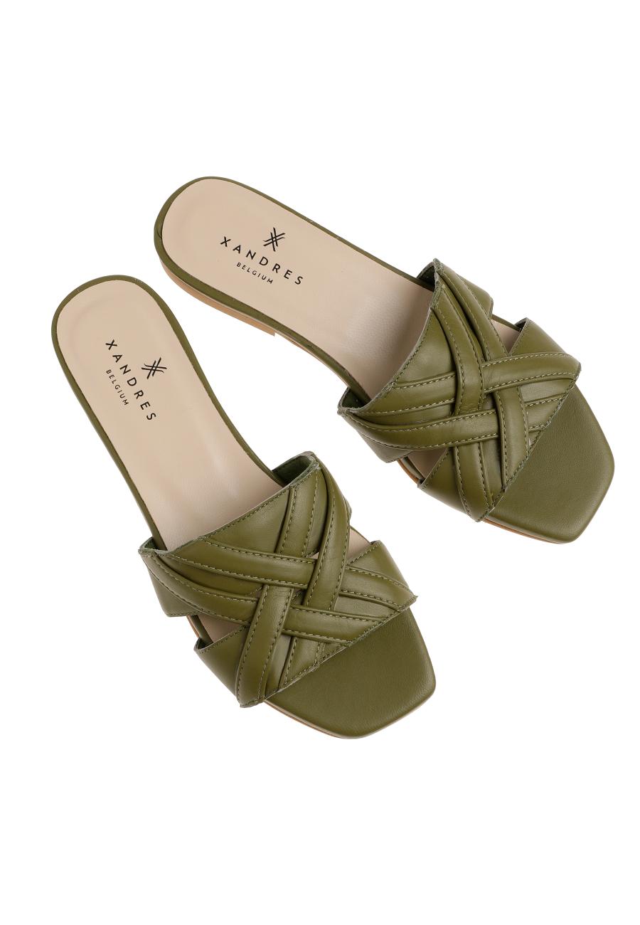 Chaussures - Slipper-Davina - Green Moss