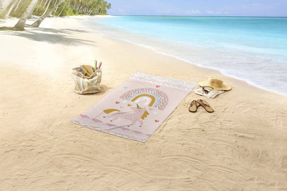 Good Morning - Drap de plage - Unilove - Multi