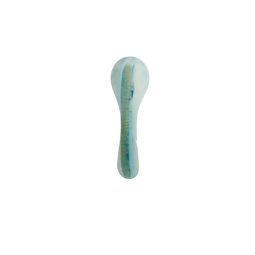Seashell Spoons, Small Set of 4, Blue