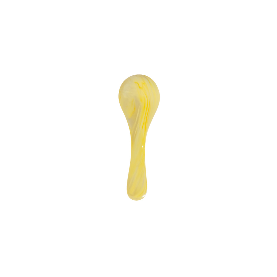 Seashell Spoons, Small Set of 4, Yellow