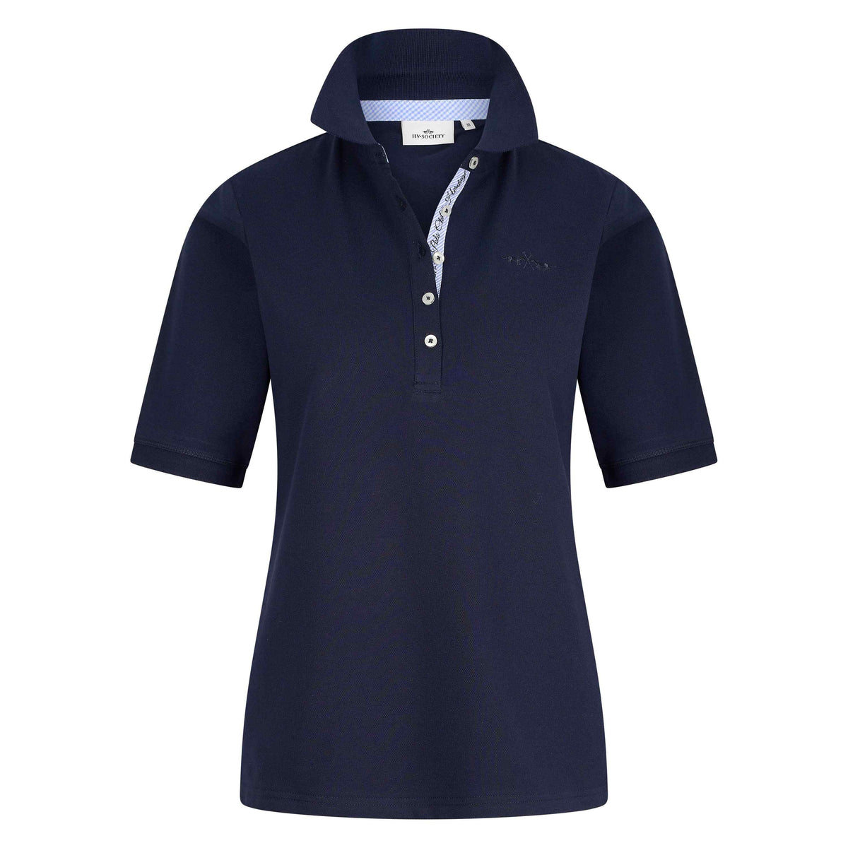 Hv Society - Femme - Polo - Blauw