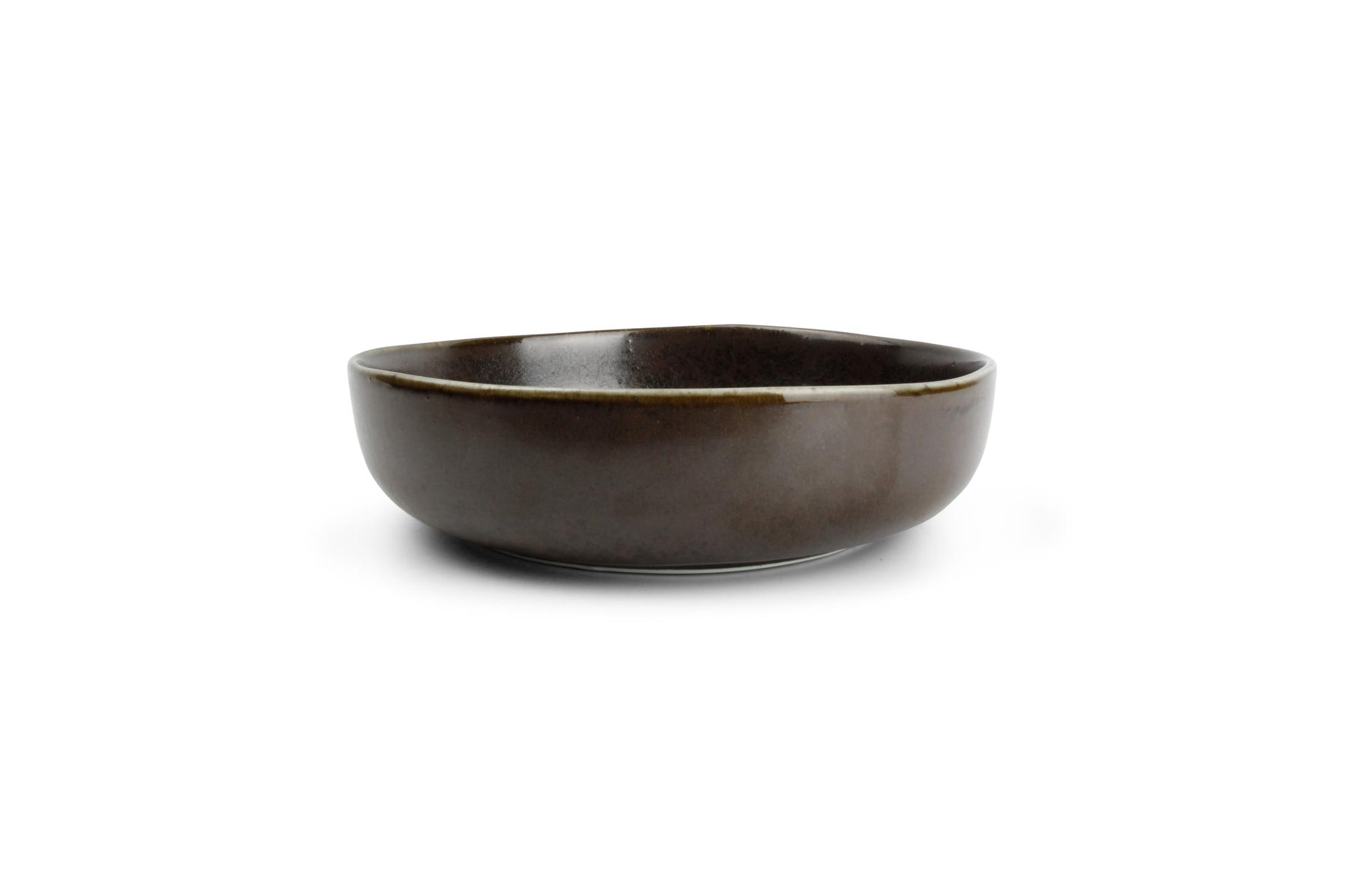 S&P - Assiette creuse 22xH6cm ebony Studio Urban - 1 SET - 4 pièces