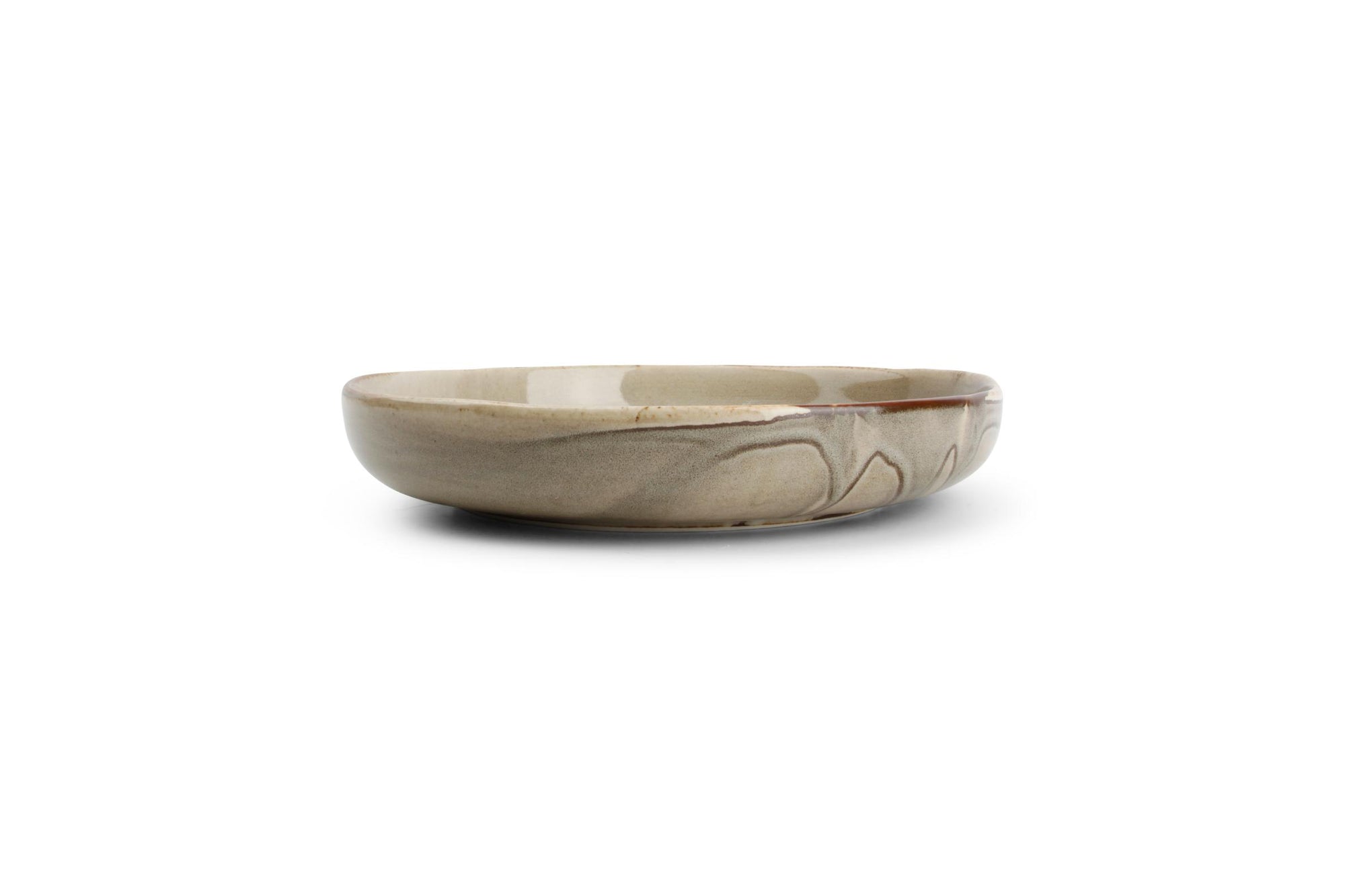 S&P - Assiette creuse 22xH4cm concrete Studio Urban - 1 SET - 4 pièces