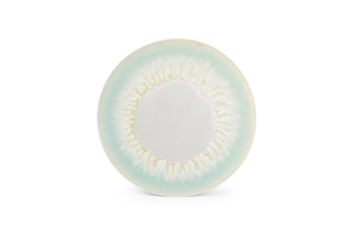 S&P - Assiette plate 32cm spring green Maldives - 1 SET - 4 pièces