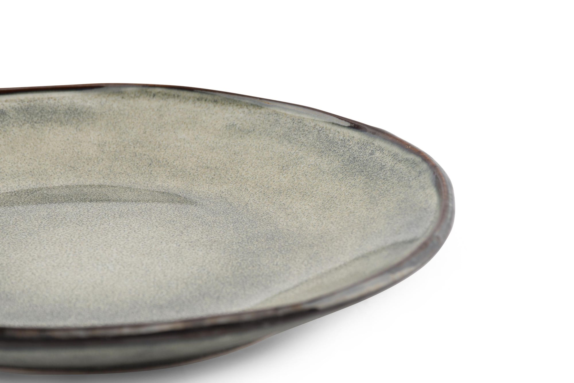 S&P - Assiette plate 21cm bleu/vert Capri - 1 SET - 4 pièces