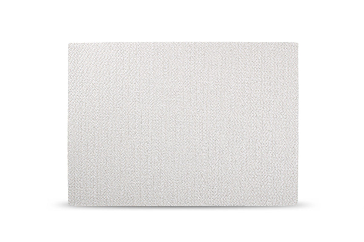 S&P - Set de table 48x34cm tresse blanc TableTop - 1 SET - 4 pièces