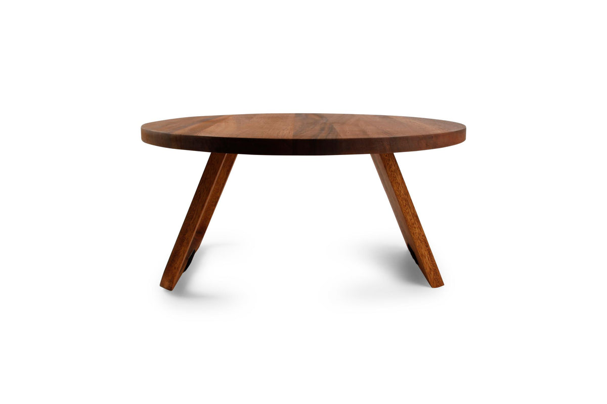 S&amp;P - Plateau 48xH19cm sur pied bois Dina