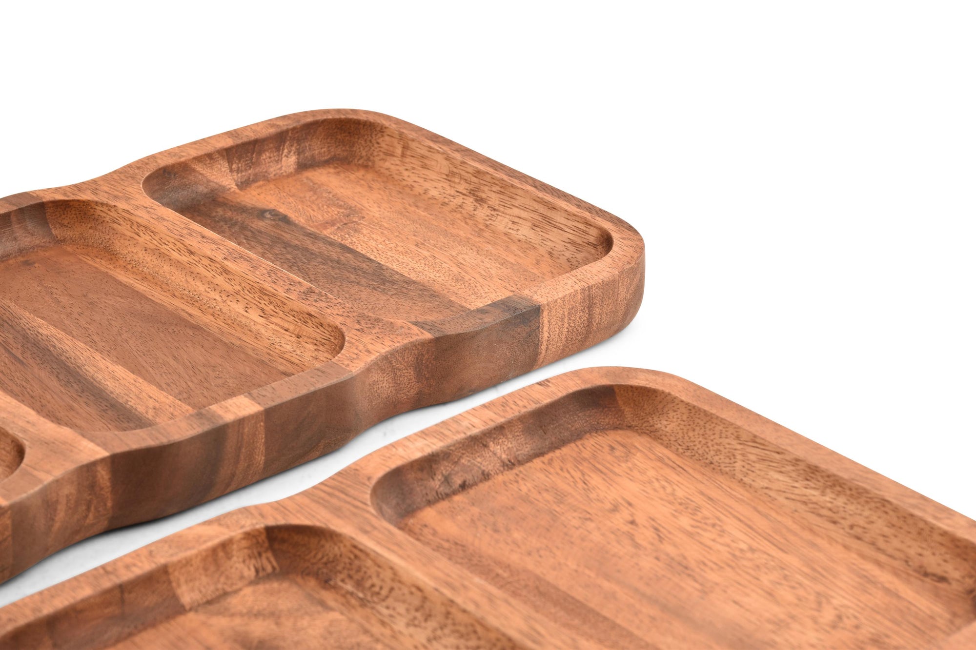 S&P - Plat à servir 28x19xH3cm 2 parties Chop