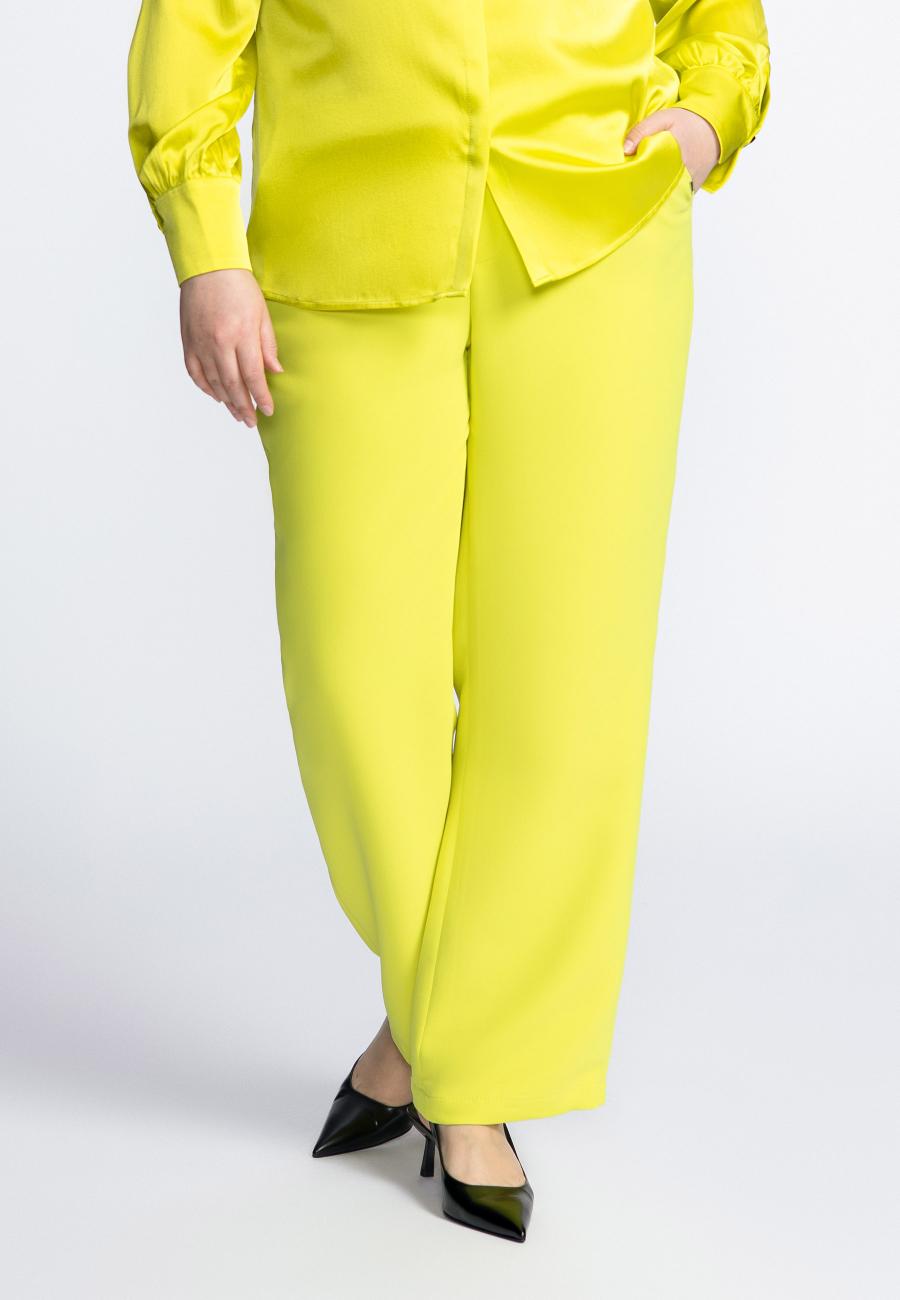 X-Phocas - Pantalon - Lemon Sorb - W