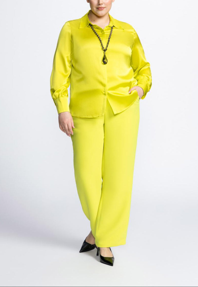 X-Phocas - Pantalon - Lemon Sorb - W