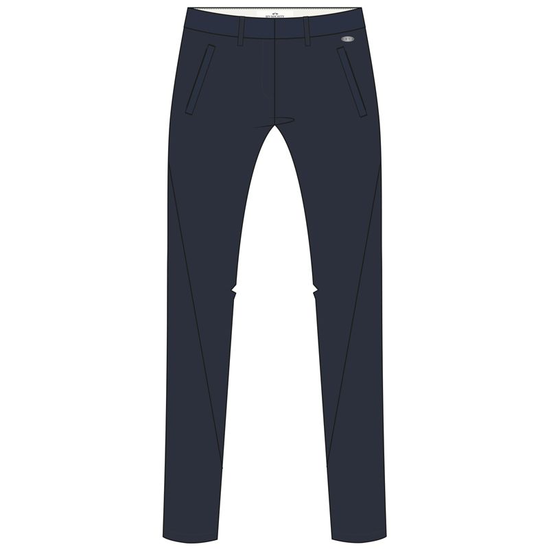 Hv Society - Femme - Broek - Blauw