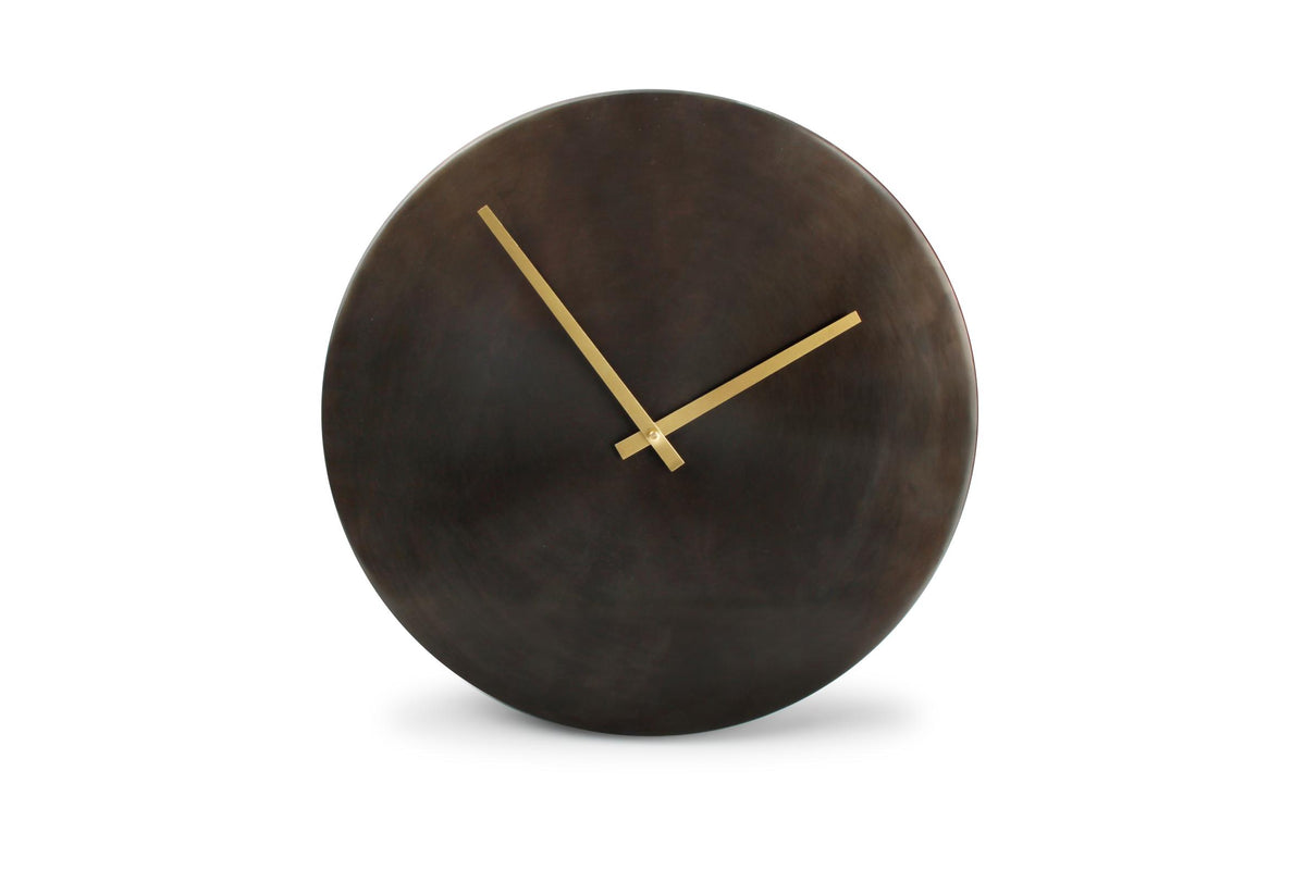 S&amp;P - Horloge murale 38cm effacé noir Zone