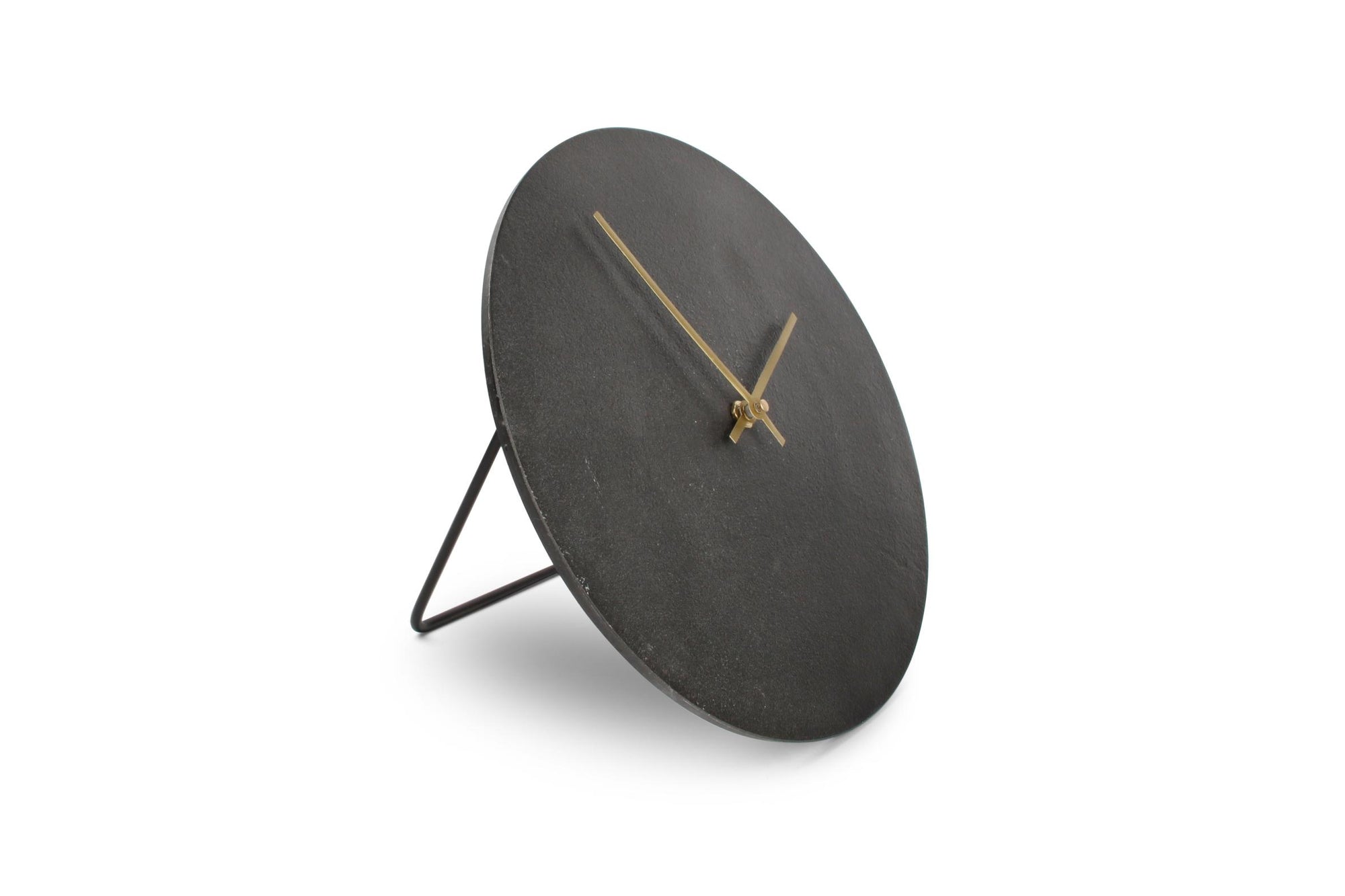 S&P - Horloge cheminée 26cm noir Zone