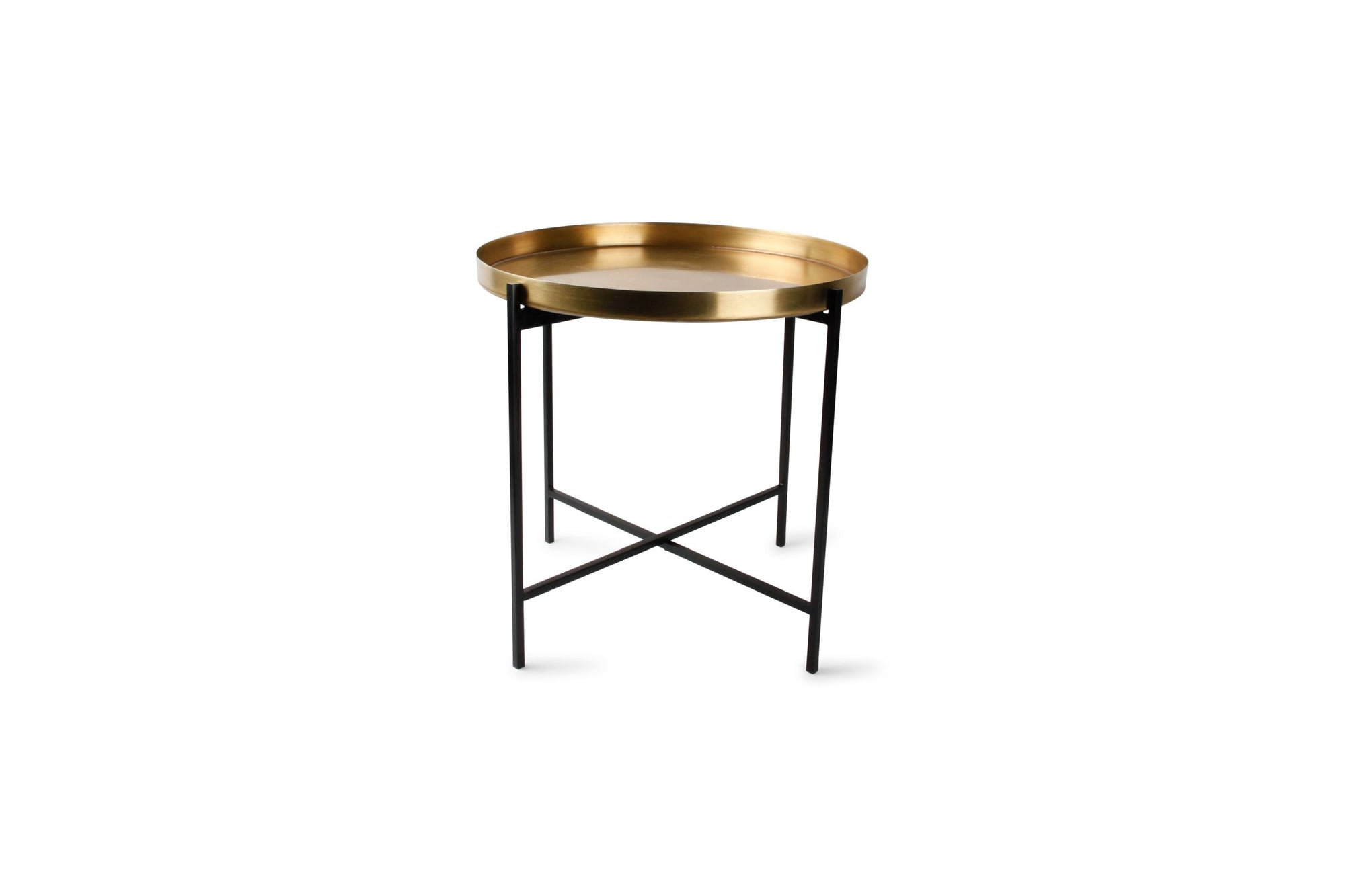 S&P - Table gigogne or brossé Patio - set/2