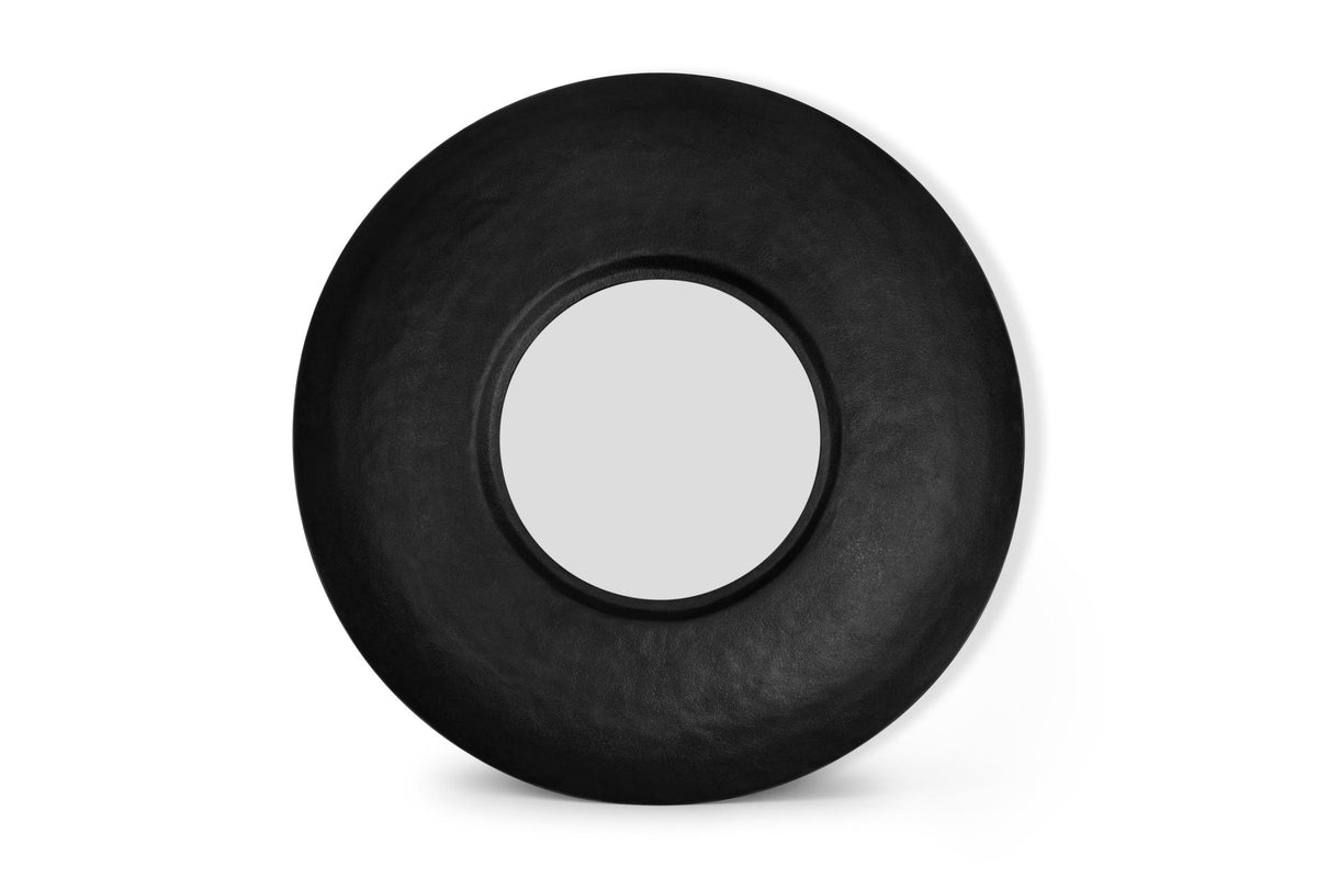 S&P - Mirroir 90xH14cm noir Duro