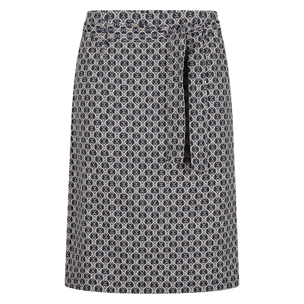 Hv Society - Skirt Hvslilly - Navy Aop