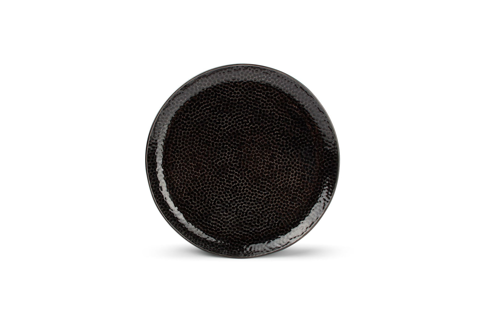 S&P - Assiette plate 20,5cm noir Mielo - 1 SET - 4 pièces