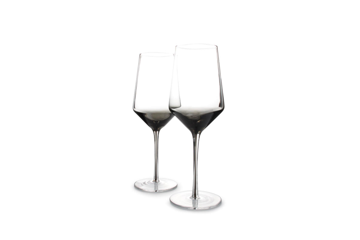 S&amp;P - Verre à vin 51cl smoked Secrets - set/2