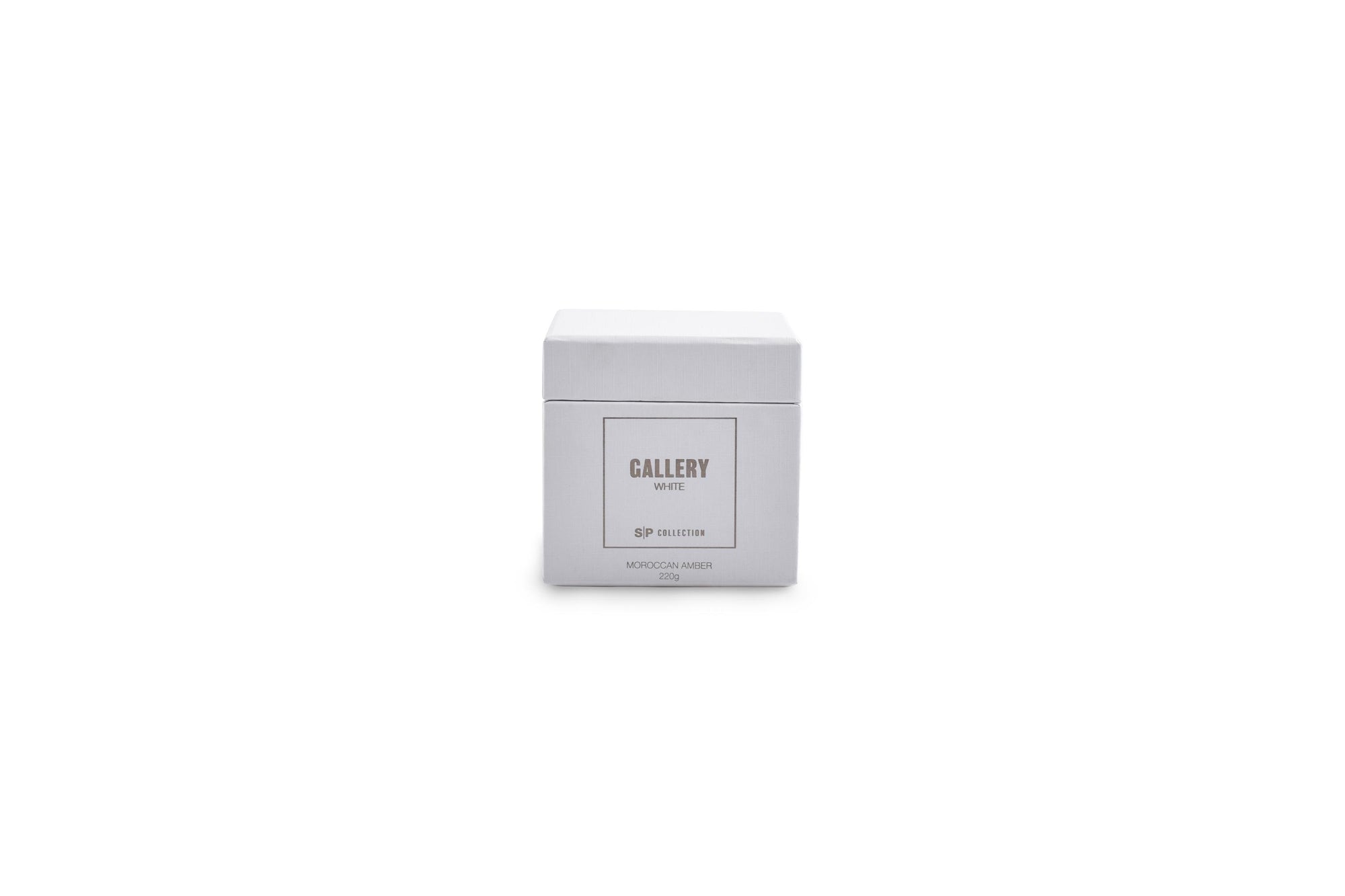 S&P - Bougie parfumée 220g White Gallery
