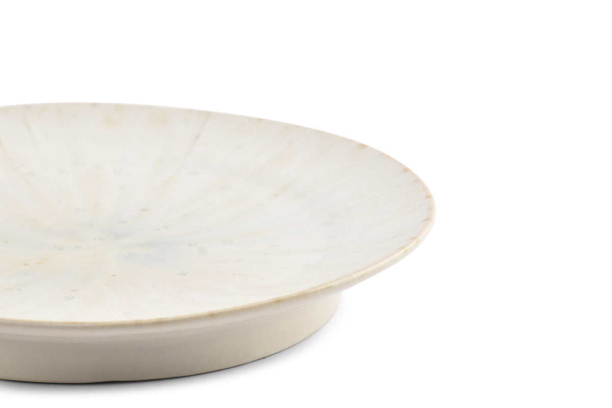 S&P - Assiette plate 23,5xH3,5cm blanc Eclipse - 1 SET - 4 pièces