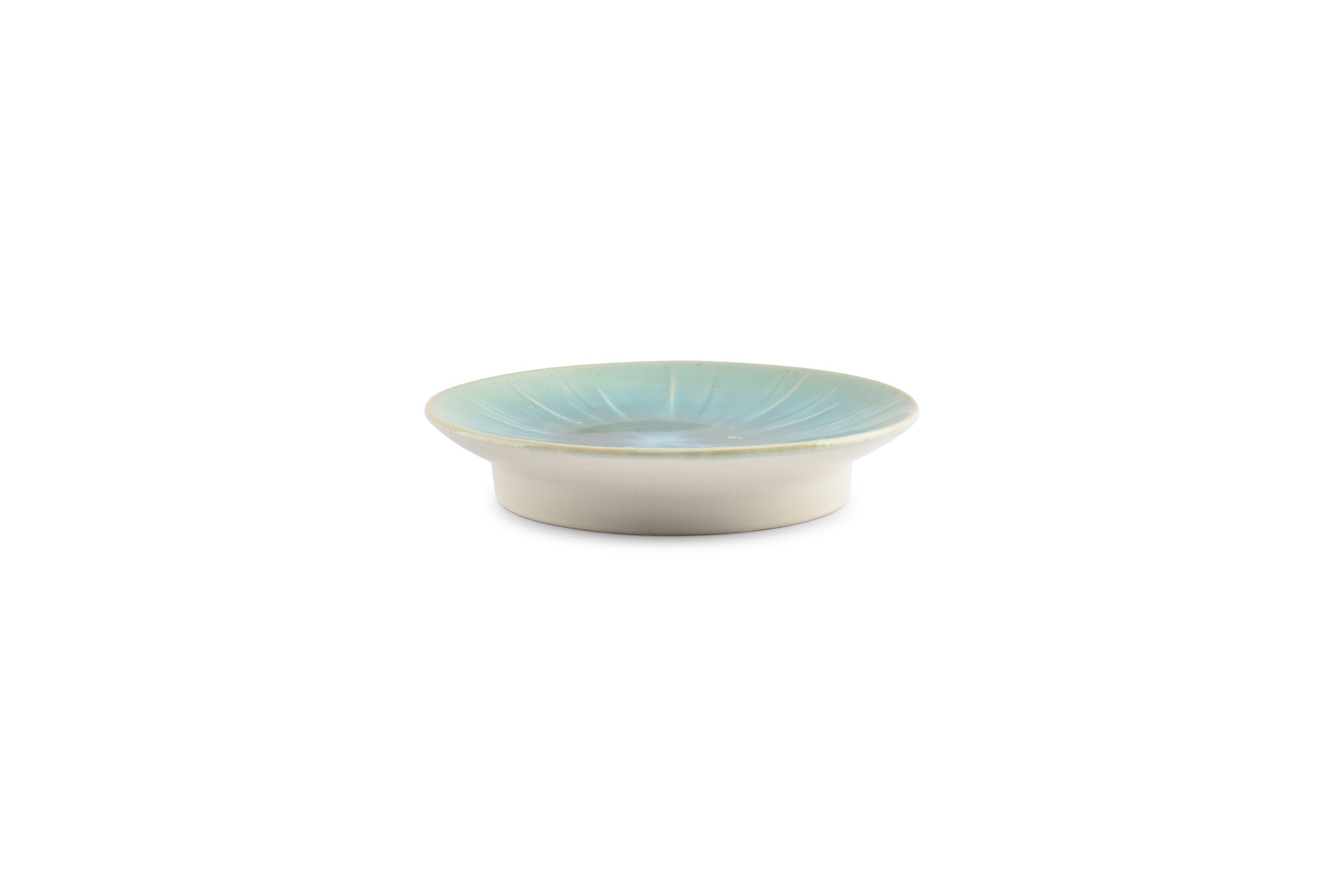 S&P - Assiette plate 18xH3,5cm turquoise Eclipse - 1 SET - 4 pièces