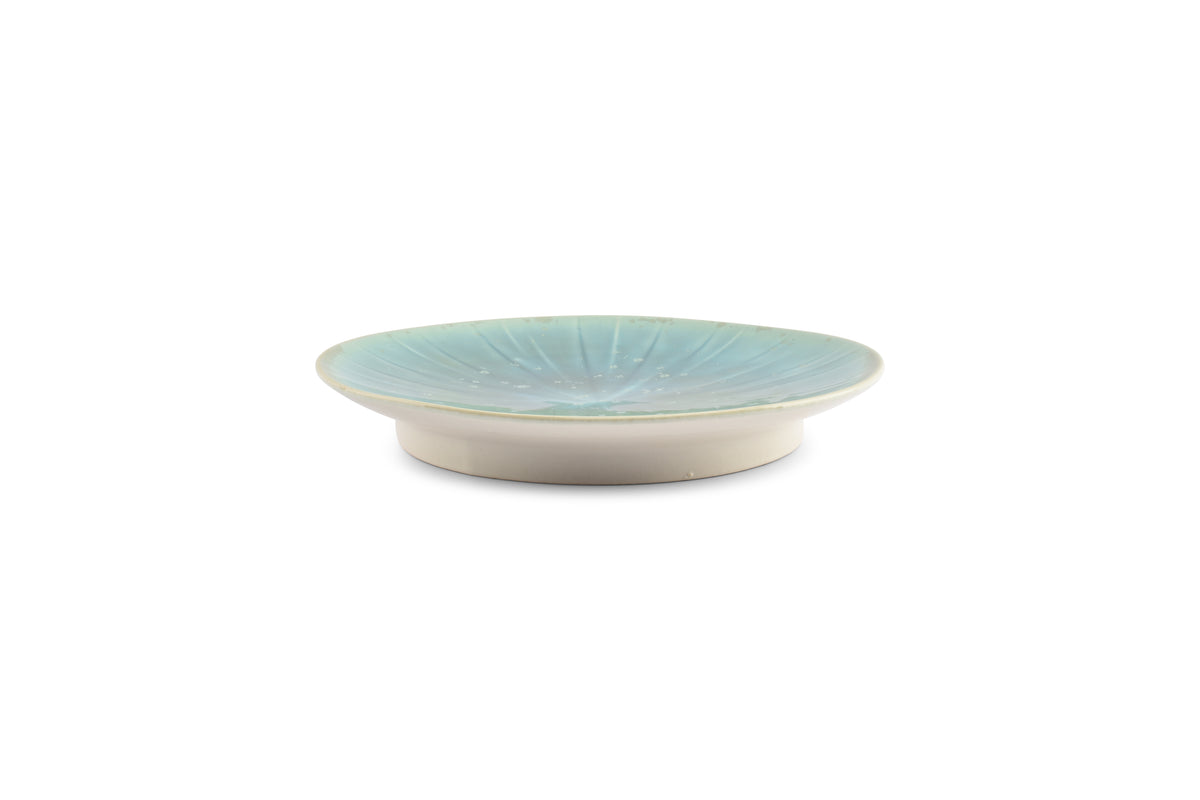 S&P - Assiette plate 23,5xH3,5cm turquoise Eclipse - 1 SET - 4 pièces