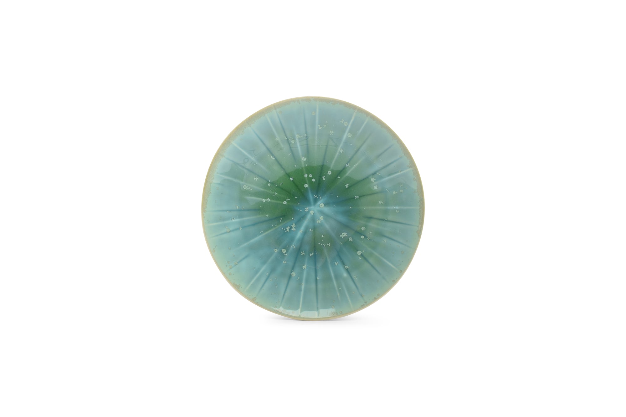 S&P - Assiette plate 23,5xH3,5cm turquoise Eclipse - 1 SET - 4 pièces